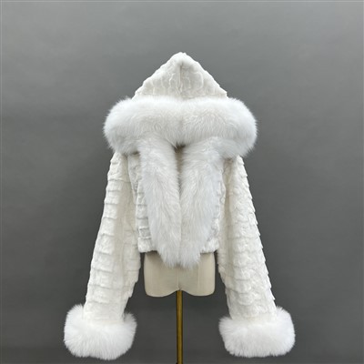 মিঙ্ক ফক্স পশম জ্যাকেট